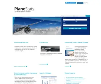Planestats.com(PlaneStats an Oliver Wyman solution) Screenshot
