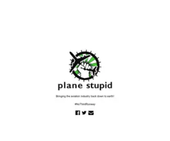 Planestupid.com(Planestupid) Screenshot