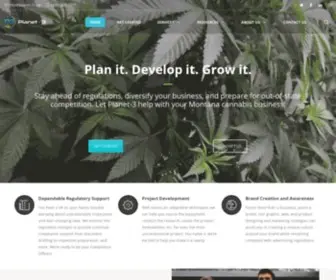 Planet-3.org(The Montana medical marijuana program) Screenshot