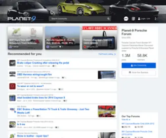 Planet-9.com(9 Porsche Forum) Screenshot