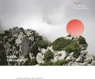 Planet-Luzern.ch(Luzerner Werbeagentur) Screenshot