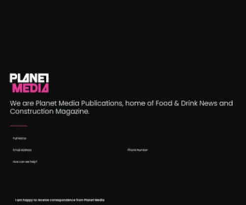 Planet-Media.co.uk(Planet Media) Screenshot