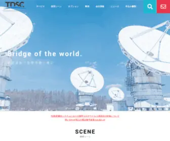 Planet-Net.jp(株式会社TD衛星通信システム トップページ) Screenshot