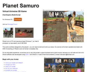 Planet-Samuro.com(Planet Samuro) Screenshot