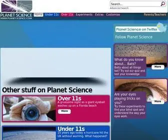 Planet-Science.com(Planet Science) Screenshot