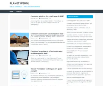 Planet-Webgl.org(Planet WebGL) Screenshot