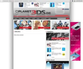 Planet3DS.de(Dein Nintendo 3DS Magazin) Screenshot
