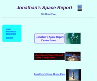 Planet4589.org(Jonathan's Space Report) Screenshot