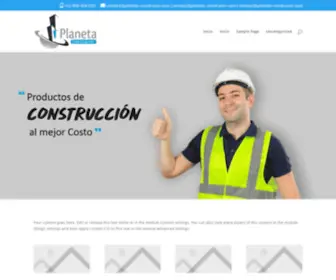 Planeta-Constructor.com(FABRICAR y DISTRIBUIR productos al Sector FERRETERO) Screenshot