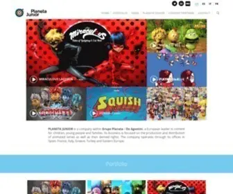 Planeta-Junior.com(DeAPlaneta Kids&Families) Screenshot