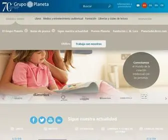 Planeta.es(Quiénes somos) Screenshot