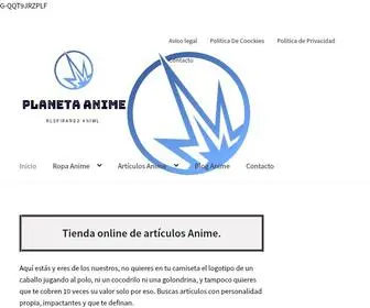 Planetaanime.com(Planeta Anime) Screenshot