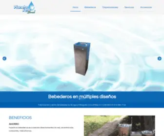 Planetaazuldirect.com(Venta de bebederos de agua en Bogotá) Screenshot