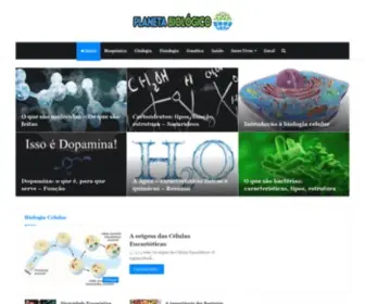 Planetabiologico.com.br(Início) Screenshot