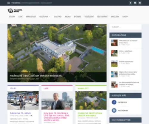 Planetabrno.cz(Planeta Brno) Screenshot