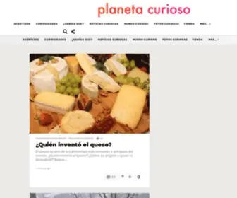 Planetacurioso.com(Planeta Curioso) Screenshot