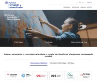 Planetaformacion.es(Planeta Formación y Universidades) Screenshot
