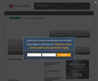 Planetaingles.org(Planeta Inglés) Screenshot