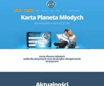 Planetamlodych.com.pl(Karta Planeta M) Screenshot