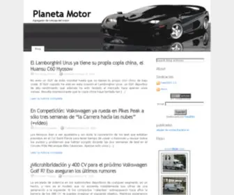 Planetamotor-ES.com(Planeta motor) Screenshot