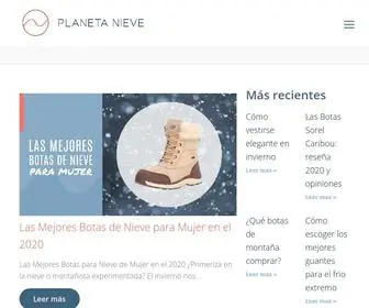 Planetanieve.com(Opiniones) Screenshot