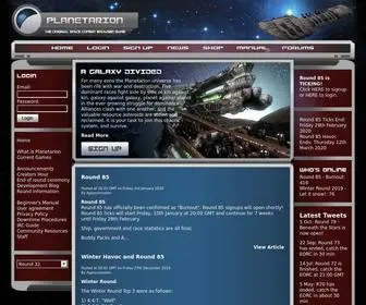 Planetarion.com(Planetarion Portal) Screenshot