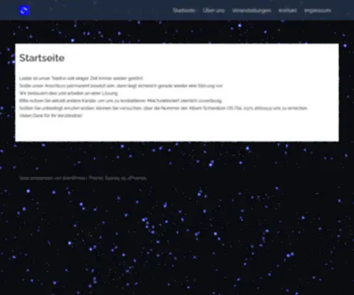 Planetarium-Chemnitz.de(Wir machen Unterricht zur Sternstunde) Screenshot