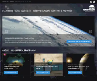 Planetarium-Gluecksburg.de(Planetarium Glücksburg) Screenshot