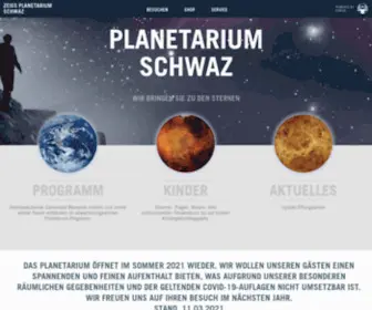 Planetarium-SChwaz.at(Zeiss Planetarium Schwaz) Screenshot