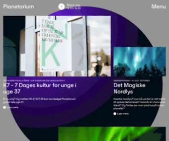 Planetarium.dk(Forside Forside) Screenshot