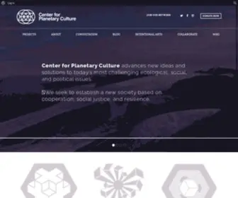 Planetaryculture.info(Center for Planetary Culture) Screenshot