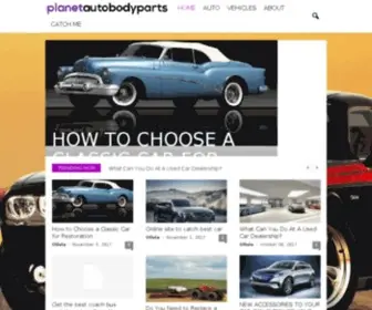 Planetautobodyparts.com(Get access to various vehicle parts) Screenshot