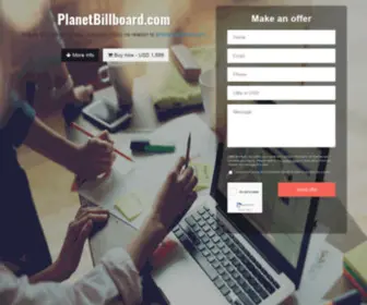 Planetbillboard.com(Planet BILLBOARD) Screenshot