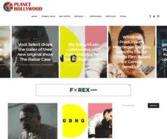 Planetbollywood.com(Planet Bollywood) Screenshot