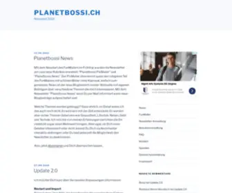 Planetbossi.ch(Reloaded 2021) Screenshot