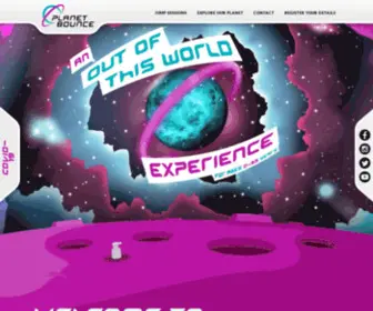 Planetbounceinflatablepark.com(Planet Bounce Inflatable Park) Screenshot