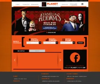 Planetcinemas.com.br(Planet Cinemas) Screenshot