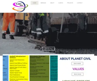 Planetcivil.com.au(Planet Civil) Screenshot