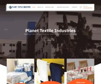 Planet.com.pk(Planet Textile Inds) Screenshot