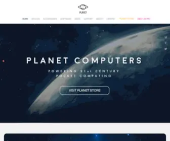 Planetcom.co.uk(Planet Computers) Screenshot