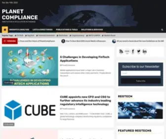 Planetcompliance.com(Planet Compliance) Screenshot