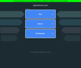 Planetcsd.com(Planetcsd) Screenshot