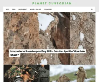 Planetcustodian.com(Planet Custodian) Screenshot