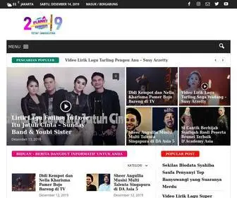 Planetdangdut.com(Planetdangdut) Screenshot