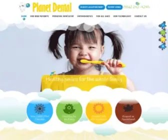 Planetdentaltexas.com(Planet Dental) Screenshot