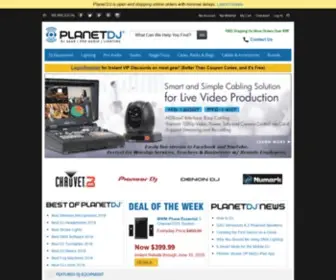 Planetdj.com(DJ Equipment) Screenshot