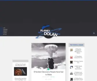 Planetdolan.com(Planet Dolan) Screenshot
