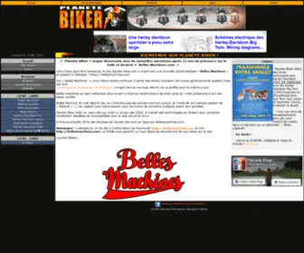 Planete-Biker.com(Planète Biker) Screenshot