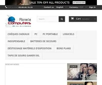 Planete-Computers.com(Planete Computers) Screenshot