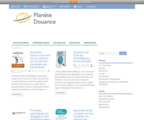Planete-Douance.com(Planète) Screenshot